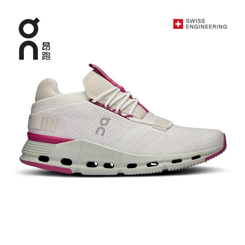 2024 Original Cloudnova Form shock absorbing road On sport sneakers walking training jogging on cloud shoe running shoes for men women ladies White black