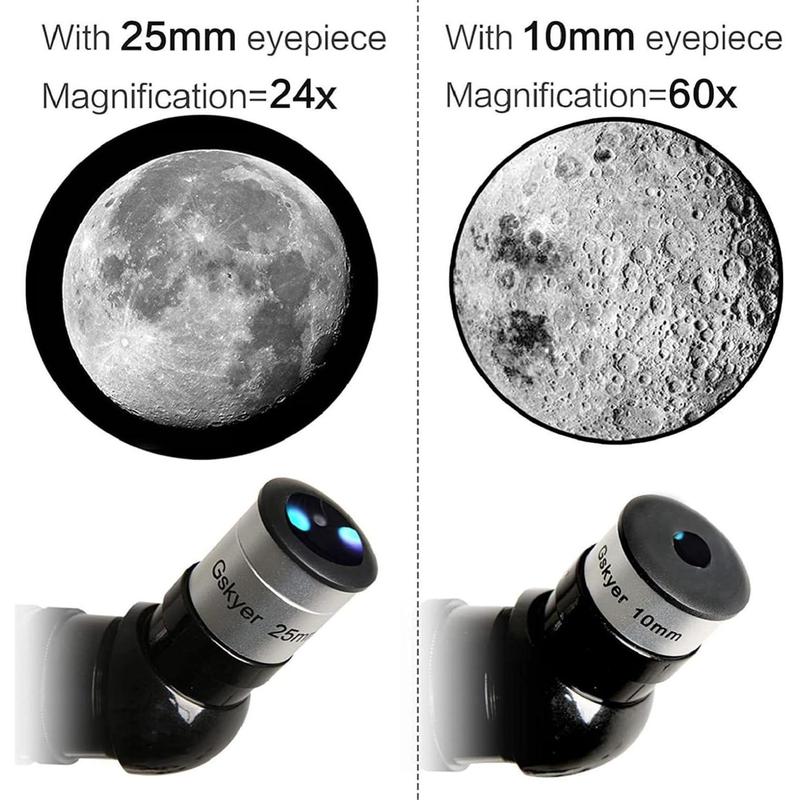 Gskyer Telescope 600x90mm AZ Astronomical Refractor Telescope for Adults Astronomy, German Technology Scope