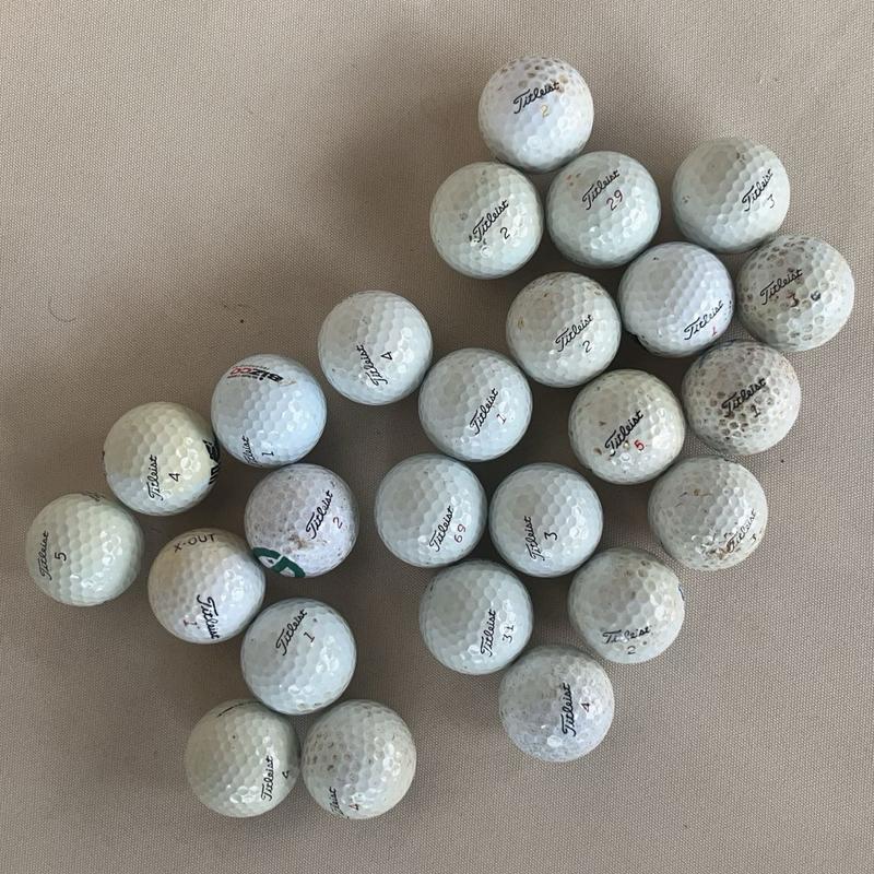 5 Callaway Golf Balls