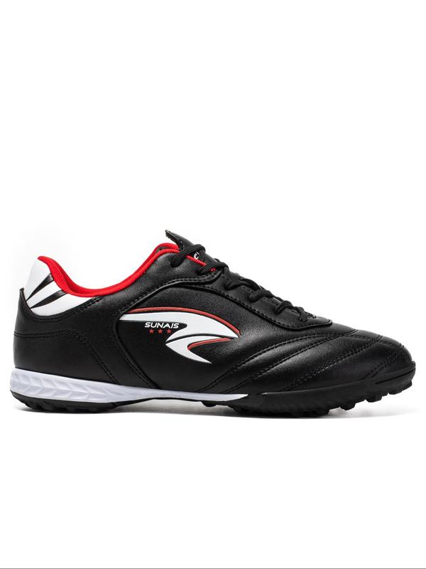 Men's Professional Football Shoes, Breathable Comfortable Lace Up Soccer Shoes, Football Cleats for Training & Competition