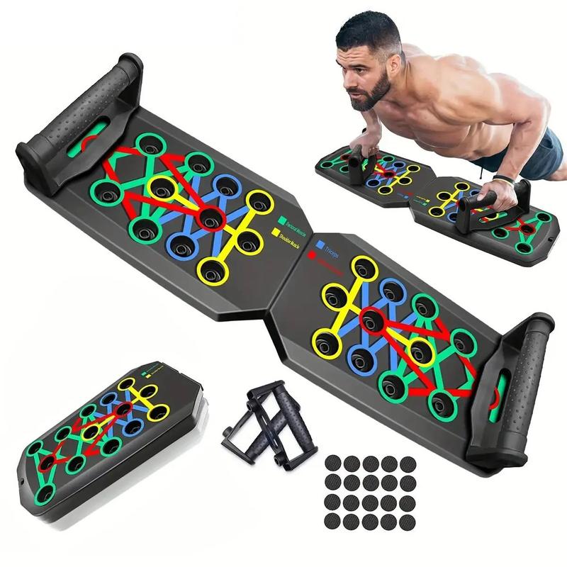 Foldable Push Up Board, Exercise Equipment, Sports Equipment Fitness Accessories, Push Up Stand for Home Workout, Push Up Equipment Home Gym Equipment, Christmas Gifts, Men Gifts