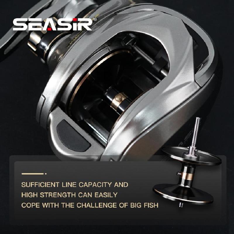 Baitcasting Reel, Aluminum Alloy Fishing Reel, Saltwater Fishing Reel, Fishing Accessories For Outdoor Fishing