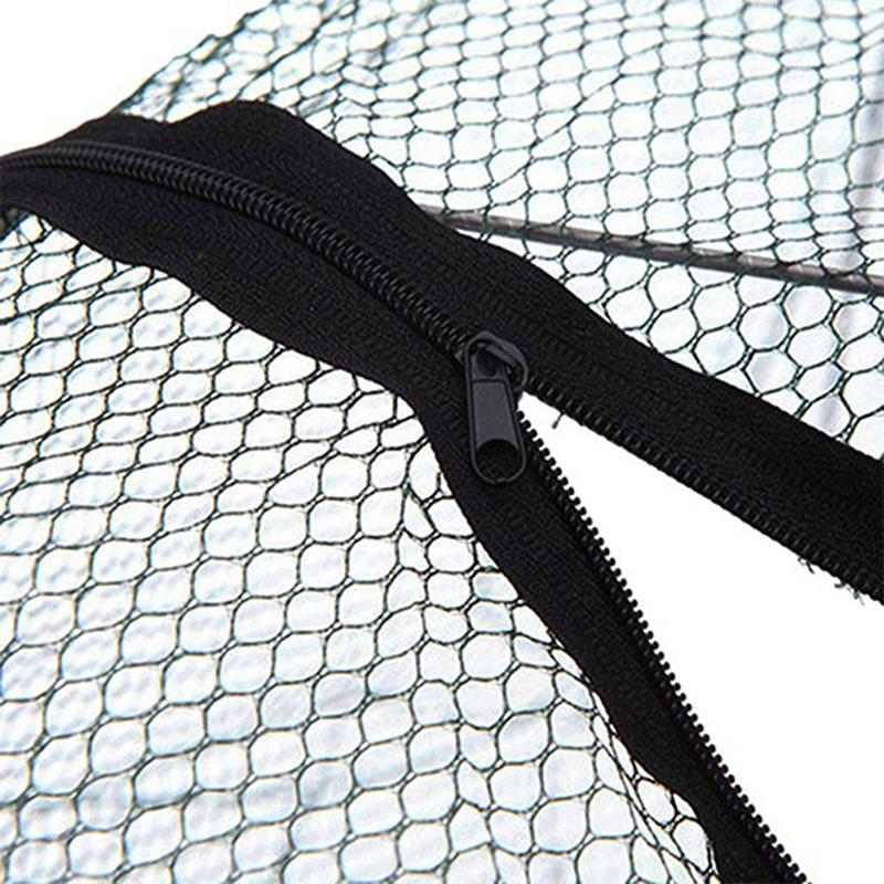 Fish Trap Net Fishing Gear Crab Prawn Shrimp Crayfish Lobster Crawdad Foldable