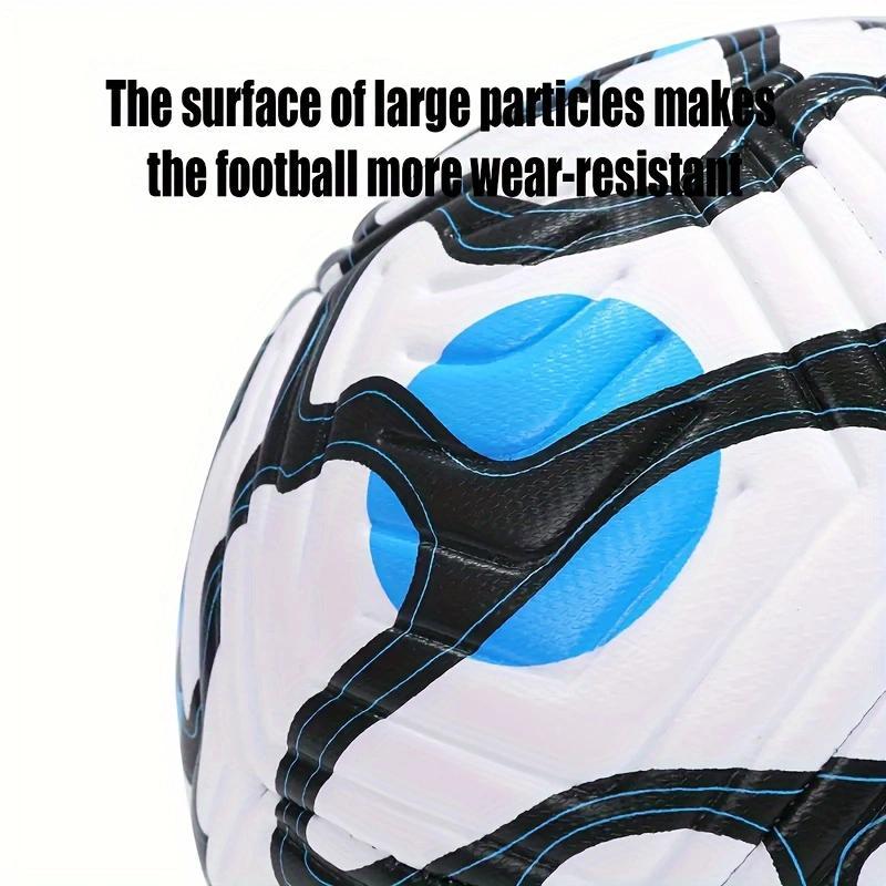 Size 5 Football, Durable Football Training Ball, Football Training Equipment for Outdoor Training & Competition, Football Accessories