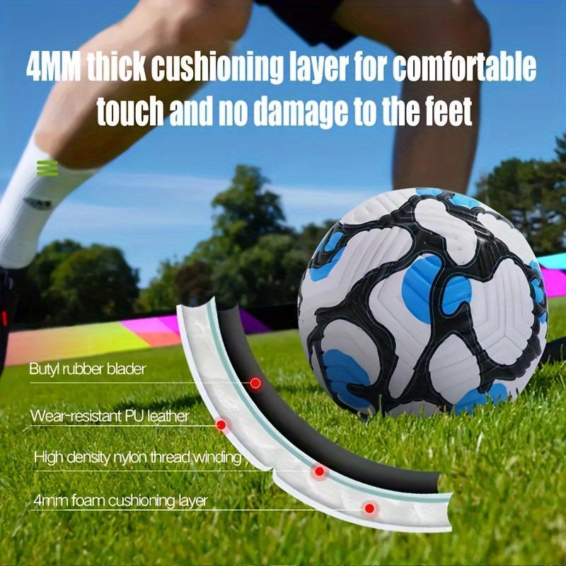 Size 5 Football, Durable Football Training Ball, Football Training Equipment for Outdoor Training & Competition, Football Accessories