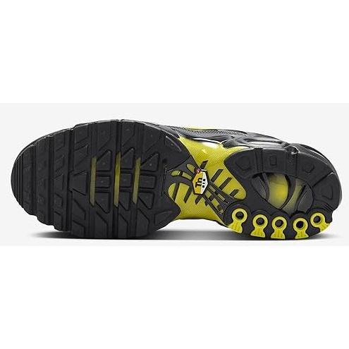 Men's Nike Air Max Plus Black Opti Yellow-Wolf Grey (DM0032 012)