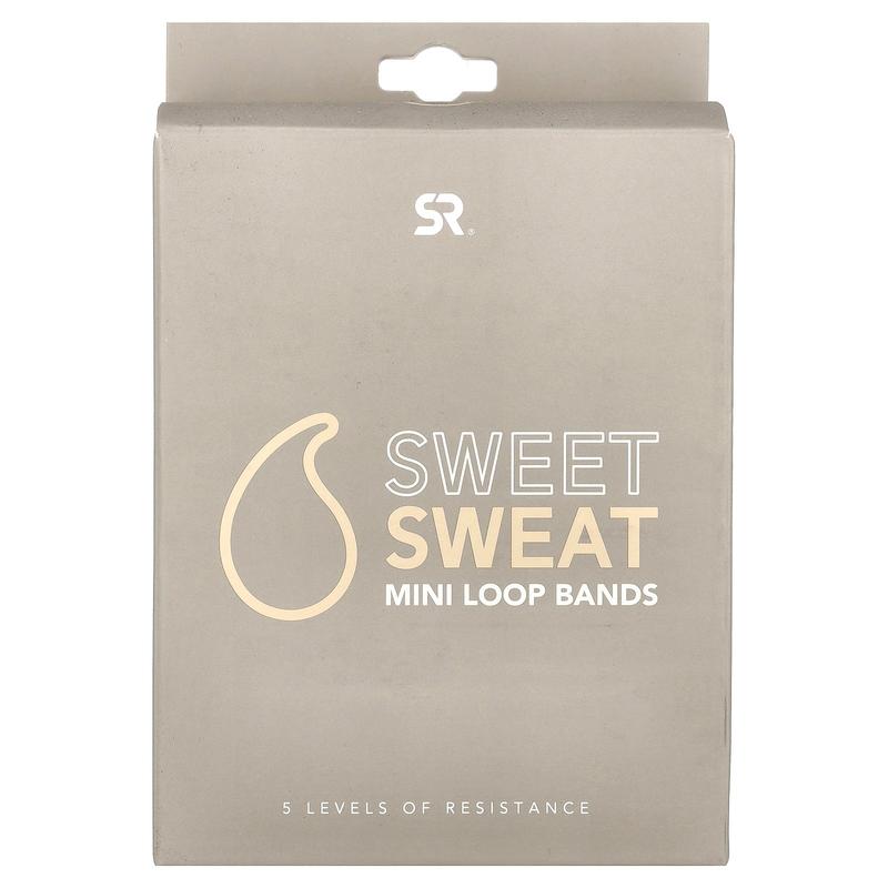 Sports Research Sweet Sweat®, Mini Loop Bands, 5 Loop Bands