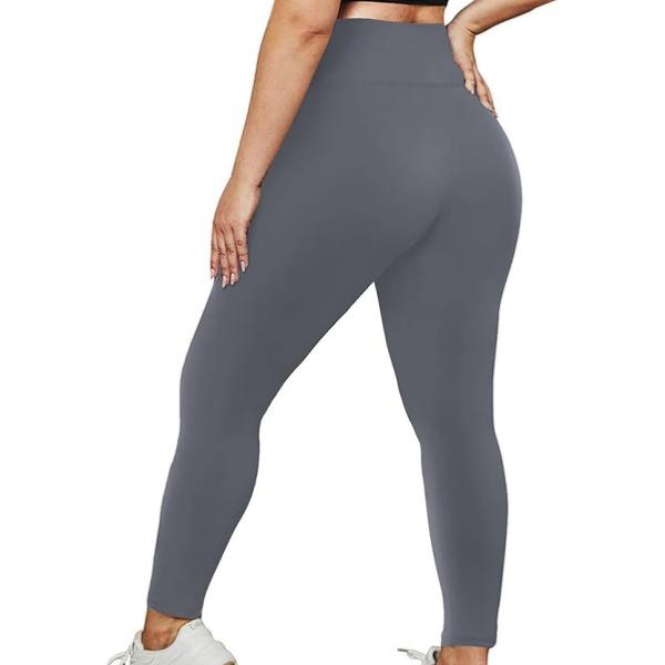 Women's Hip Lifting Yoga Pants High Waist Stretch Training Rolling Control Running Yoga Soft Exercise Tight Fitting Pants with Pockets