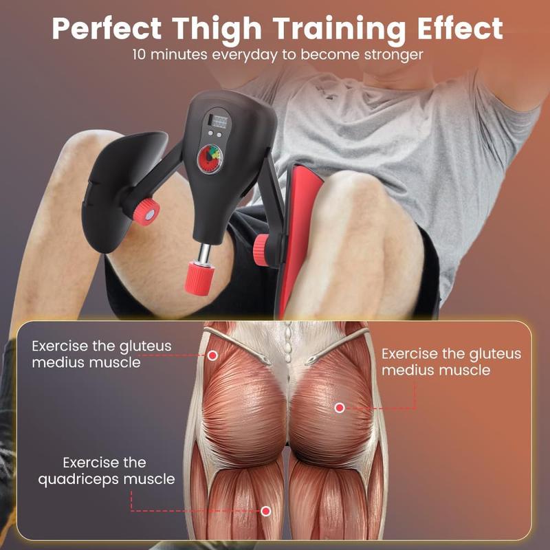 Thigh Master exercise equipment, Kegel exercises for men and women, pelvic floor muscle strengthening and repair device, hip abduction Pilates machine