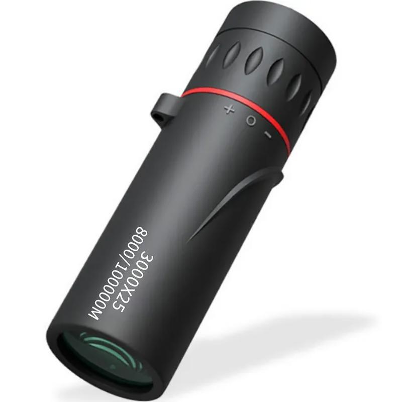 3000x25 HD Monocular Telescope, Portable Mini Monocular Telescope, Monocular Telescope for Outdoor Travel, Concerts and Fishing, Outdoor Camping and Hiking Equipment