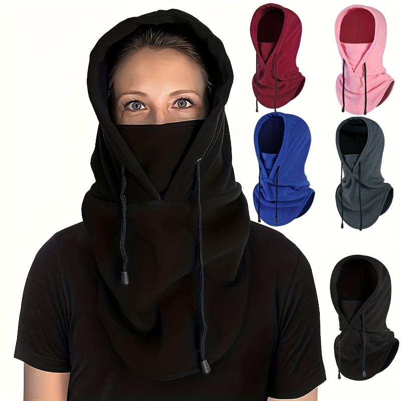 Thermal Winter Balaclava Hood - Soft, Breathable, Windproof Face Cover Hat Cap Scarf for Cold Weather - Womens Thermal Headgear for Skiing, Snowboarding, Outdoor Activities