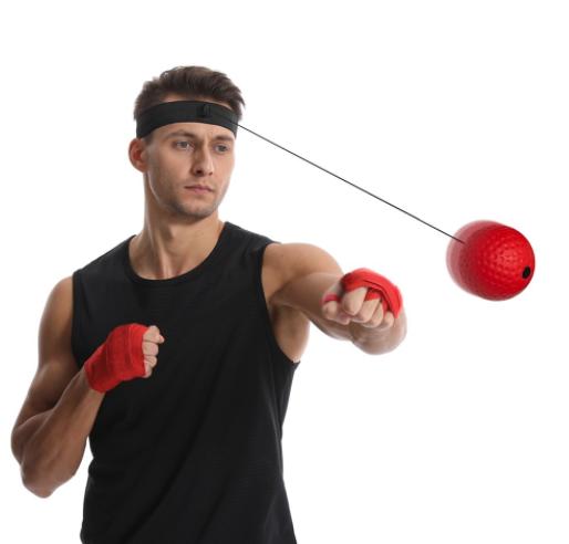 Boxing Reflex Ball Great for Reaction Speed and Hand Eye Coordination Training Boxing Equipment Fight Speed, Boxing Gear, Punching Ball Reflex Bag (Advanced)