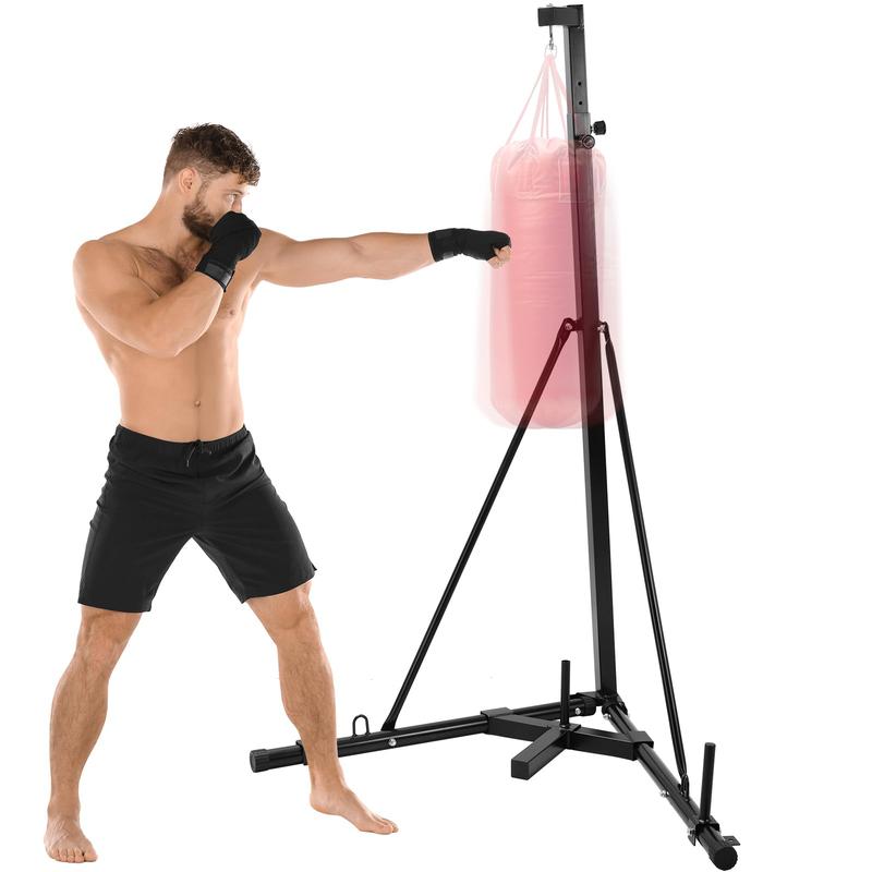 Punching Bag Stand Height Adjustable Heavy Boxing Bag Stand for Home Gym Fitness, 150 lbs