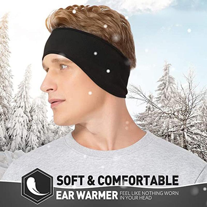 Winter Fleece Ear Warmer Headband Cold Weather Ski Ear Muffs Cover for Men Women