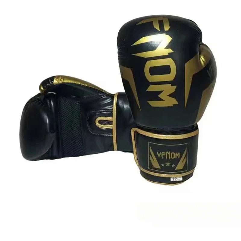 Boxing Gloves Kids Adult Professional Sanda Muay Thai Fighting Gloves for Men Women Pu Taekwondo Punching Gloves 6 8 10 12 16Oz