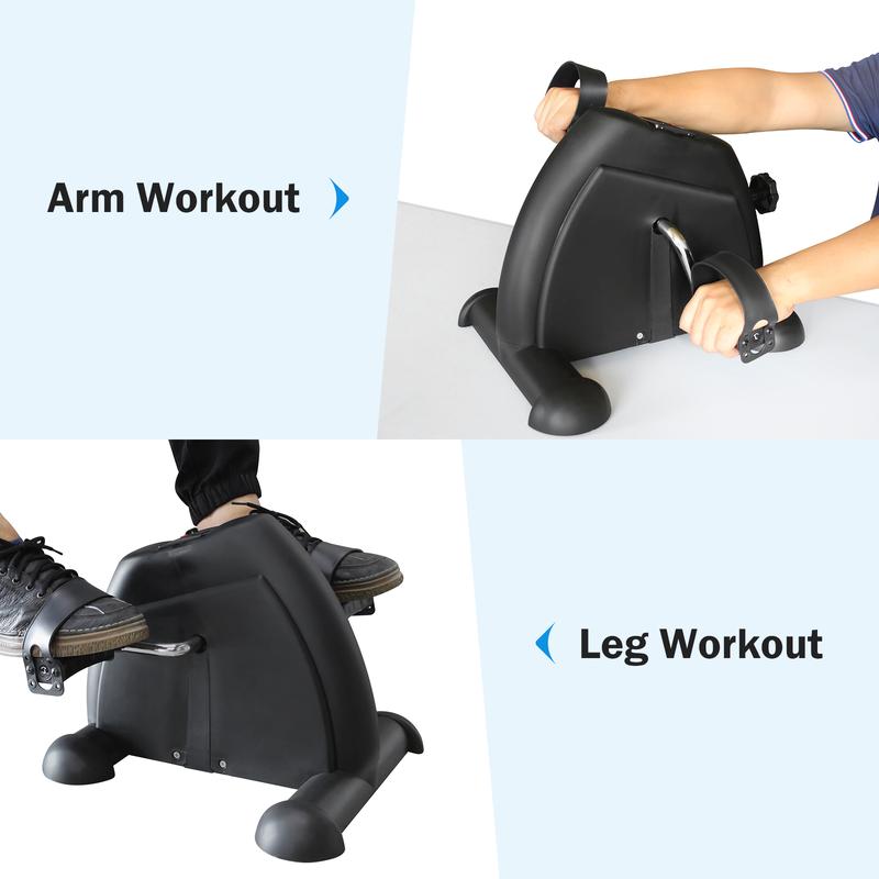 Mini Exercise Bike Rehabilitation Training Walking Machine Home Rehabilitation Maximum Weight 120kg With Electronic Display And Instep Restraint Strap