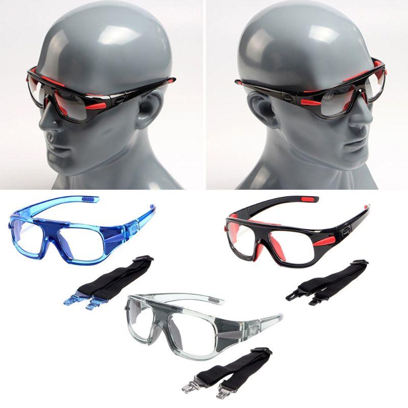 Sports Glasses Protective Eye Safety Goggles Optical Frame Removable Mirror Legs Myopia For Basketball Football Cycling