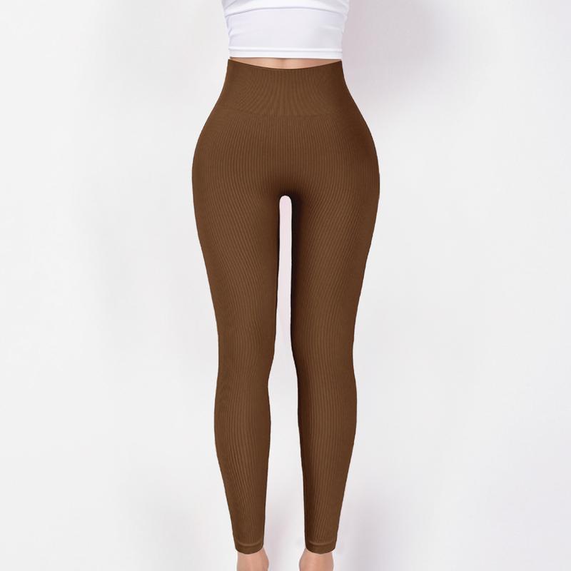 Women's Yoga pants, breathable and elastic leggings, threaded leggings, fitness pants