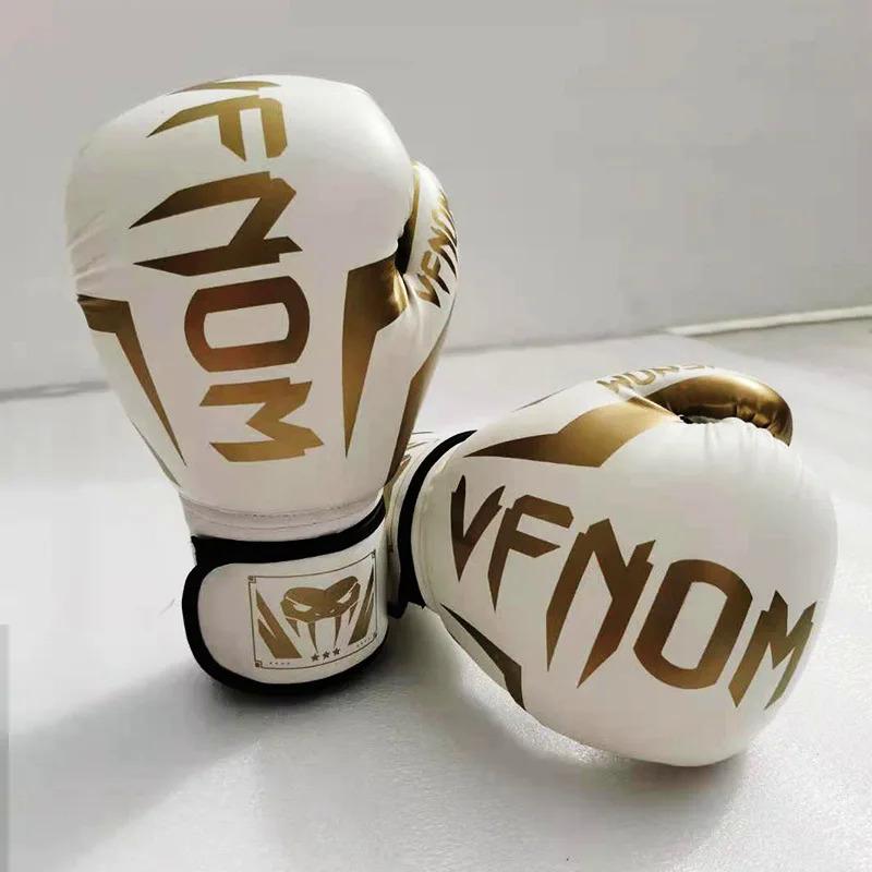 Boxing Gloves Kids Adult Professional Sanda Muay Thai Fighting Gloves for Men Women Pu Taekwondo Punching Gloves 6 8 10 12 16Oz