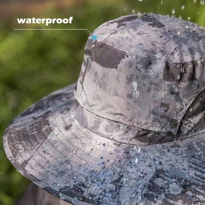 2024 Super Cool Solar Fan Hat with UPF 50+ Sun Protection for Fishing, Beach and Camping