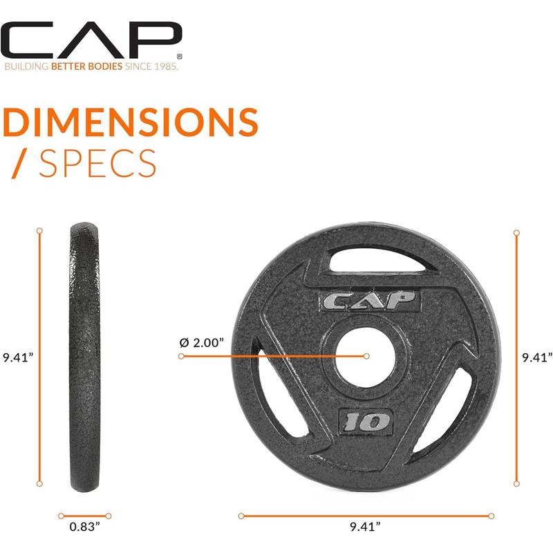 Barbell 2-Inch Olympic Grip Weight Plate | Multiple Options