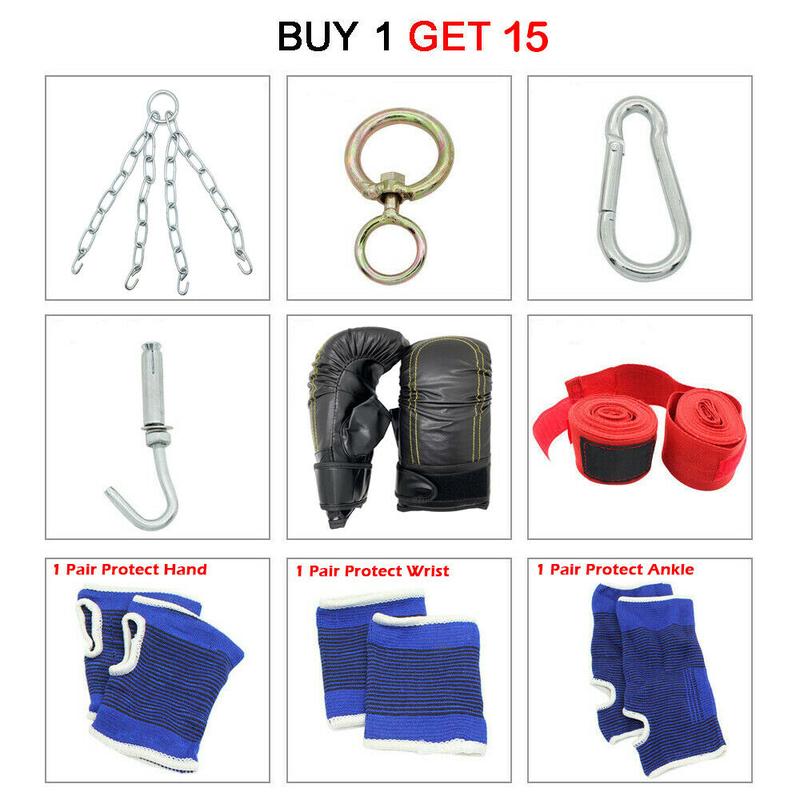 Punching Bag for Adults,Men,Women,Kids, Hanging Punching Bag with Boxing Gloves, Chains, Wristband, Heavy Boxing Bag for Training, Karate, Kickboxing, Muay Thai -Unfilled