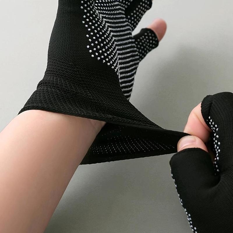 Non-slip & Wear-resistant Gloves, Elastic Breathable & Comfortable Gloves, Motorcycle Gloves Suitable for Cycling, Driving and Fishing