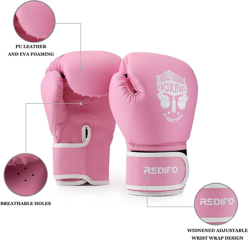 Redipo 6OZ Boxing Gloves Training for Boys and Girls Age 3 to 9 Years boxing accessory