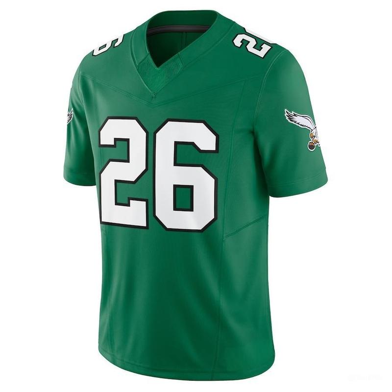 Saquon Barkley Kelly Green Alternate Vapor F.U.S.E. Jersey, American Football Jersey Special Gift For Football Lovers, Custom Football Jersey For Team, Family. Great Gift.