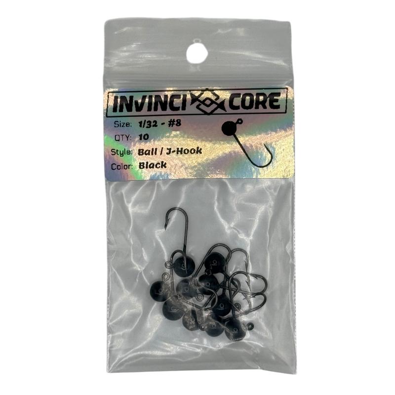 Jig Head 1 32oz #8 Round Bend Hook