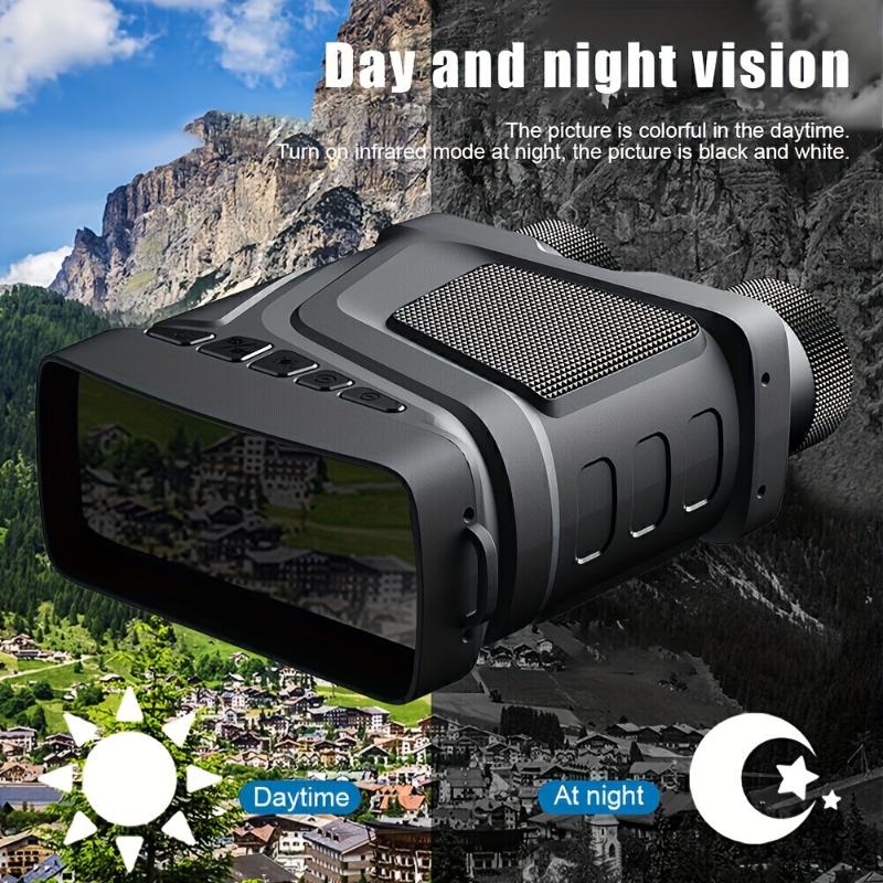 Video Digital 5X Zoom Night Vision Infrared Hunting Binoculars Scope IR Camera