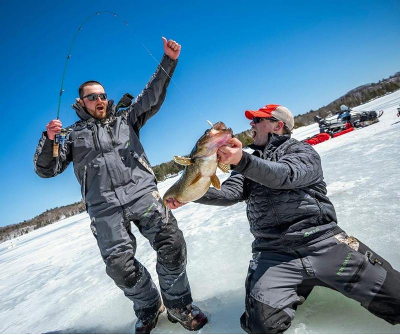 Fuel Ice Fishing Reel & Rod Combo