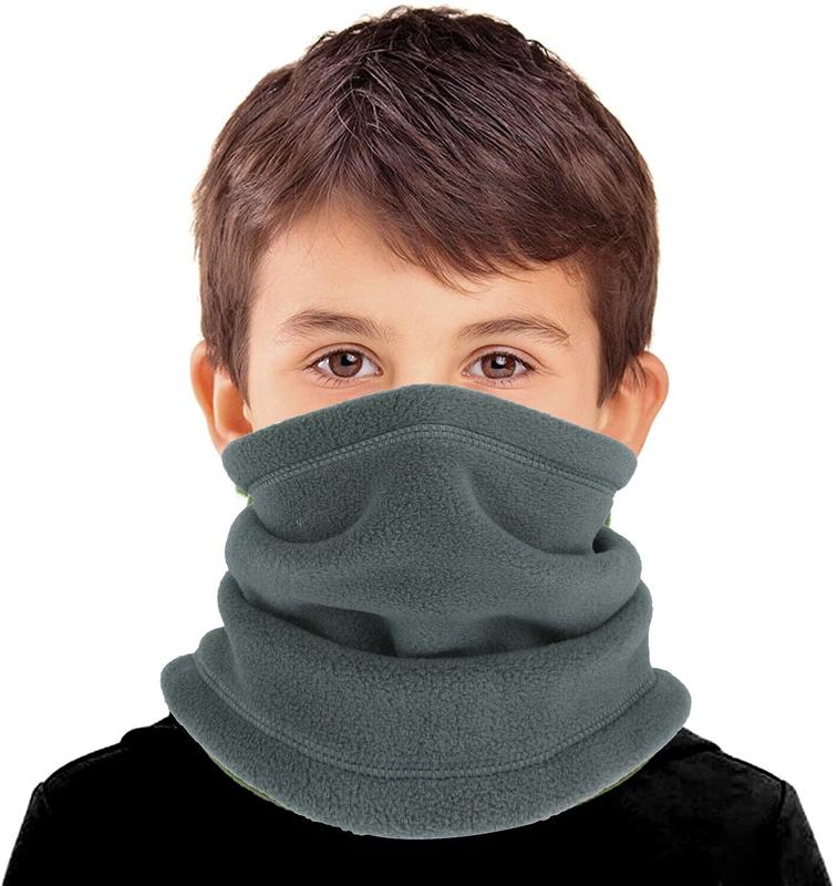 Winter Kids Neck Warmer Gaiter Face Mask for Outdoor Sports Skiing Cold Weather