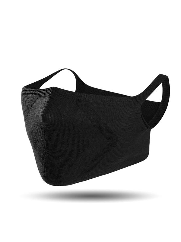 Unisex Solid Color Face Mask,  Reusable Breathable Face Cover, Outdoor Sports Sun Protection Half Mask, Stretch Fabric Face Covering Accessories