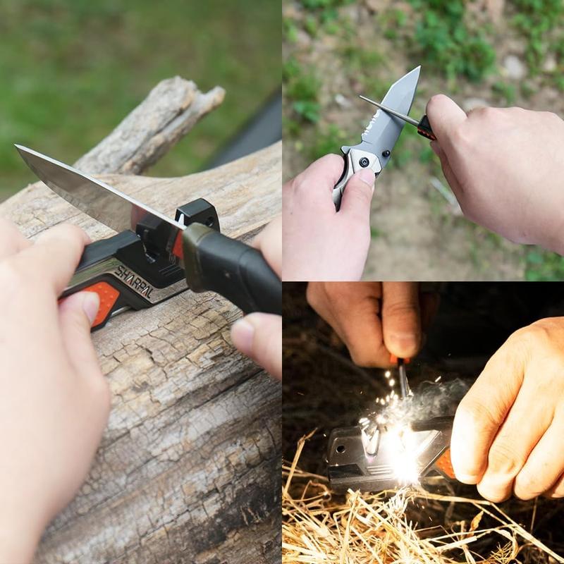 Kitchen Knife Sharpener Survival Camping Tool