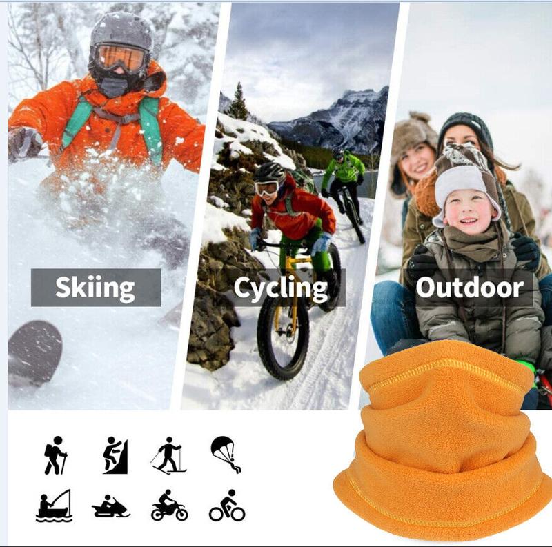 Winter Kids Neck Warmer Gaiter Face Mask for Outdoor Sports Skiing Cold Weather