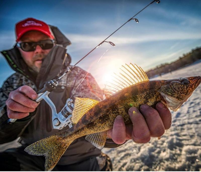 Fuel Ice Fishing Reel & Rod Combo