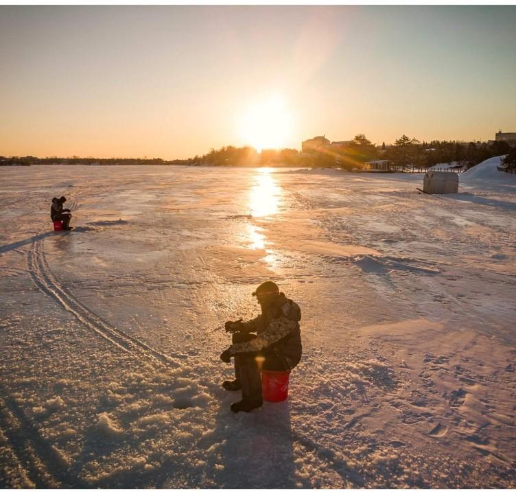 Fuel Ice Fishing Reel & Rod Combo