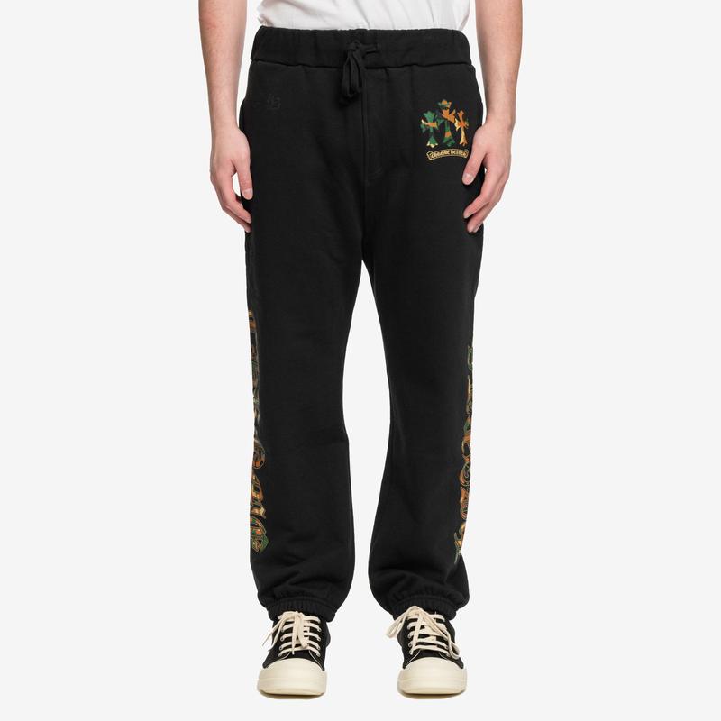 Chrome Hearts Cross Sweatpant Camo | Horseshoe Plus Camo Script Sweatpants | Chrome Hearts Sweatpants, Hip Hop Pants, Gym Pants, Dancer Pants - Jogging Fitness Trousers Womens Couple Trouser Hip Hop Streetwear, Unisex Sweatpants