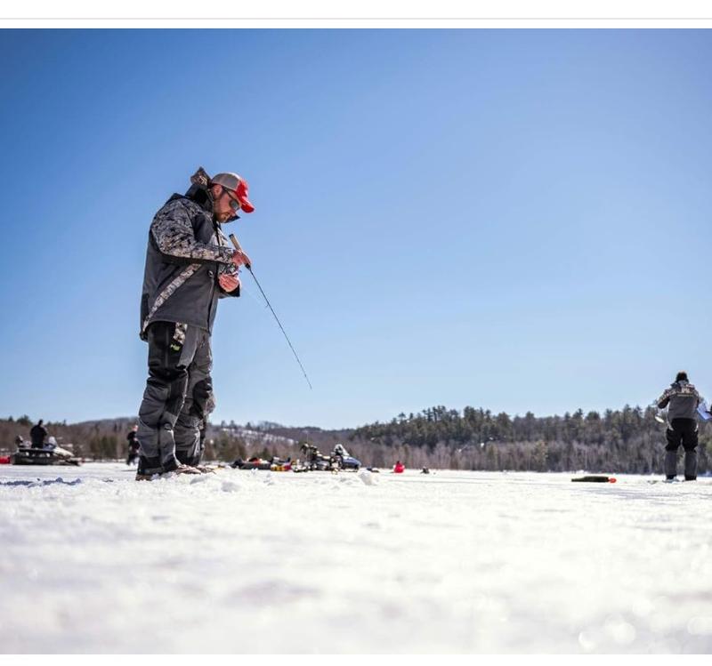 Fuel Ice Fishing Reel & Rod Combo