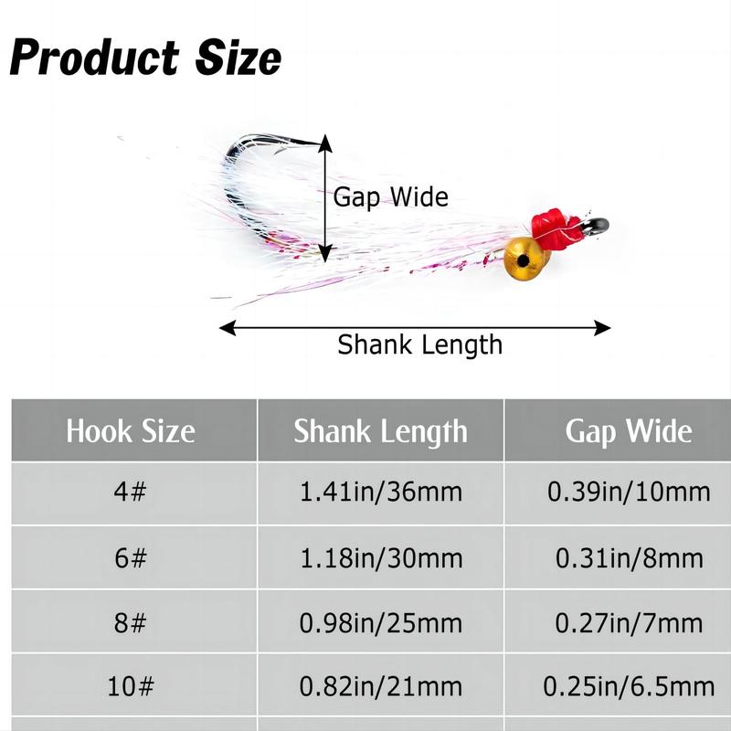 Artificial Fly Fishing Lure (4 Counts), Simulated Fly Fishing Bait, Fishing Accessories for Outdoor Fishing