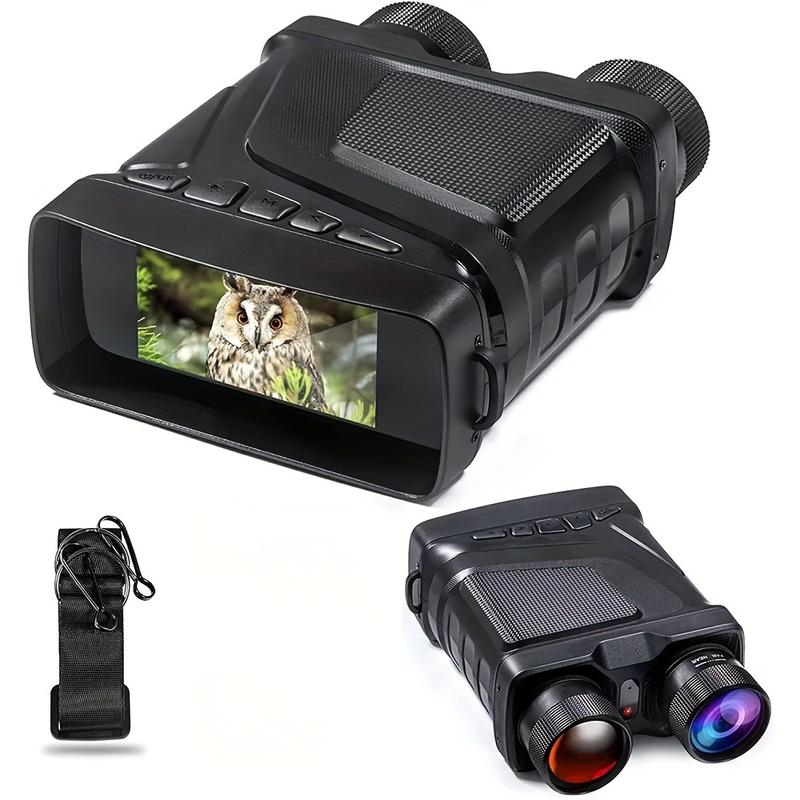 Advanced Night Vision Binoculars: 1080P HD Clarity with 850nm Infrared Technology, Featuring 5X Digital Zoom Telescope Goggles, Perfect for Outdoor Camping and Full Dark Exploration Up To 300m