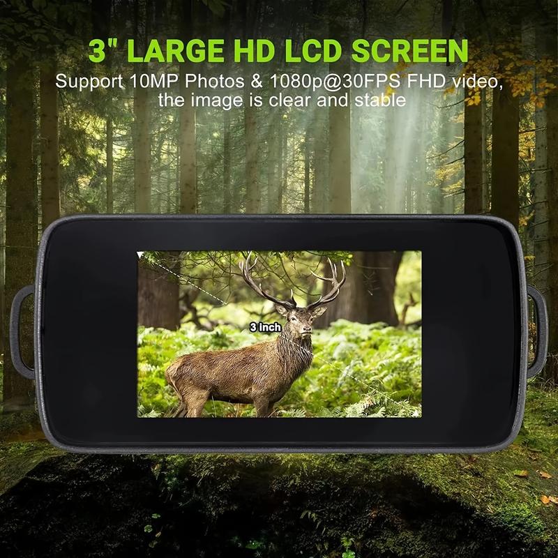 Advanced Night Vision Binoculars: 1080P HD Clarity with 850nm Infrared Technology, Featuring 5X Digital Zoom Telescope Goggles, Perfect for Outdoor Camping and Full Dark Exploration Up To 300m