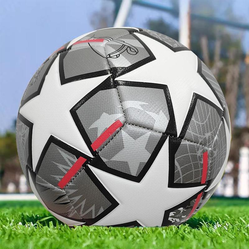 Star Animal Pattern Soccer Ball, 1 Count Star Pattern Soccer Ball For Kids & Adults, Football Ball For Indoor & Outdoor Play