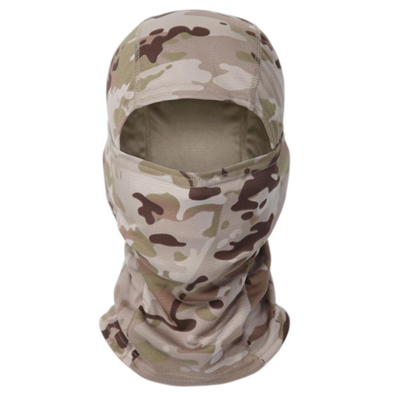 5PCS Camouflage Balaclava Face Ski Mask Set for Cold Weather,Head Protection Outdoor Sports Hat for Men & Women