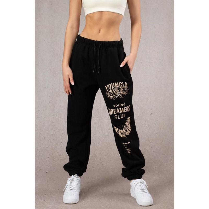 Dreamers Joggers Youngla Aweatpants, Sport, Cool Sweatpants, Loungewear, Streetwear, Gift For Her Gift For Him, Cute Sweatpants, Unisex Pants, No pockets