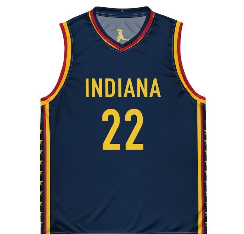 Indiana Collection - Caitlin #22 Basketball Jersey Basketballjersey - Sport Uniforms - Basketballjersey