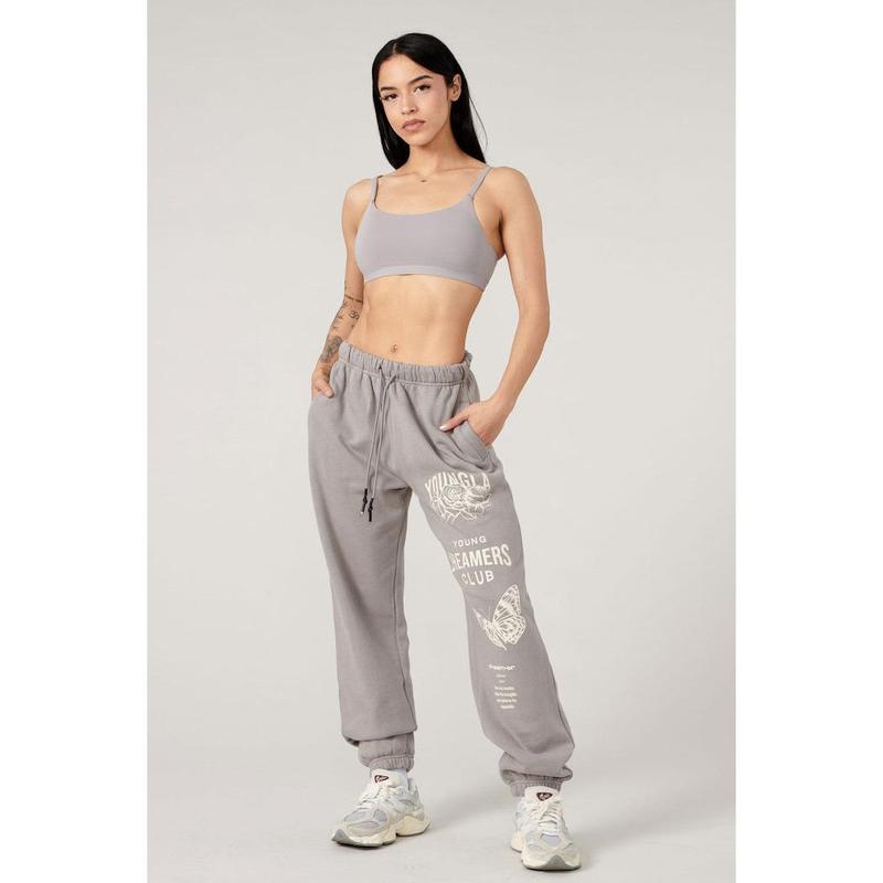 Dreamers Joggers Youngla Aweatpants, Sport, Cool Sweatpants, Loungewear, Streetwear, Gift For Her Gift For Him, Cute Sweatpants, Unisex Pants, No pockets