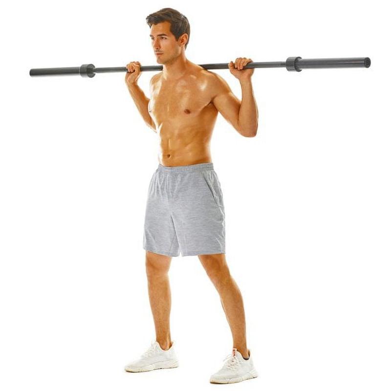 2-Inch Olympic Barbell Weightlifting Bar, 7ft, 700-Pound Capacity