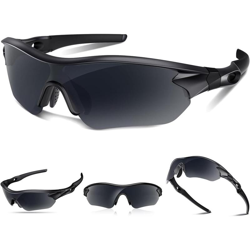 Polarized Sports Sunglasses for Men Women Youth Baseball Running Fishing Tennis Golf Cycling Driving Motor TAC UV400 TR90